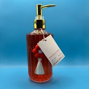 Asquith & Somerset Strawberry Fields Hand Wash 16.9oz Glass Bottle
